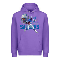 Purple barry sanders gift Premium Hoodie - tuanDangUi
