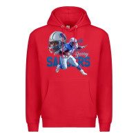 Red barry sanders gift Premium Hoodie - tuanDangUi