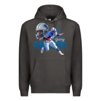 Smoke barry sanders gift Premium Hoodie - tuanDangUi