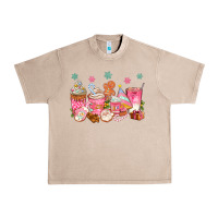 French Oak Pink gingerbread coffee cups Urban Heavy Tee - texasbilliewilder