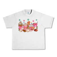 Lunar Rock Pink gingerbread coffee cups Urban Heavy Tee - texasbilliewilder