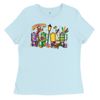 Baby Blue obsessive cup disorder mardi gras Ladies Tee - LillyAllenDesigns