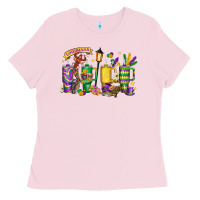 Bubblegum Pink obsessive cup disorder mardi gras Ladies Tee - LillyAllenDesigns