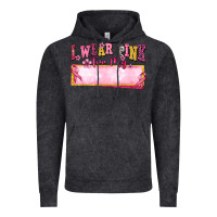 Vintage Black Personalized i wear pink for my Vintage Hoodie - texasbilliewilder