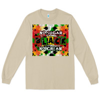 Mushroom no sugar no cream black tumbler Long Sleeve Tee - CowGirlArtShop