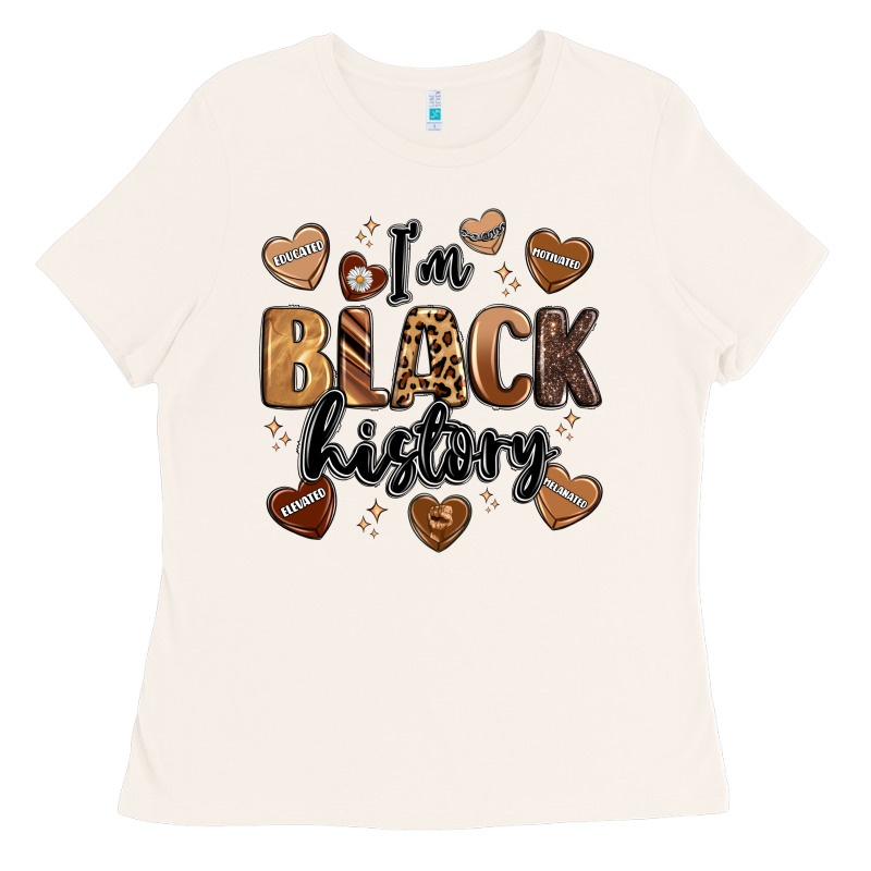 I'm Black History Ladies Tee by LillyAllenDesigns | Teevron
