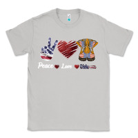 Moon Dust Peace Love Veteran Classic Tee - Bettercallsaul