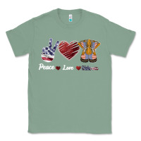 Sage Peace Love Veteran Classic Tee - Bettercallsaul