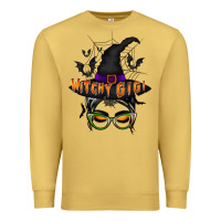 Antique Gold witchy gigi Premium Sweatshirt - RacoonDesign