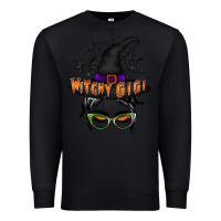 Black witchy gigi Premium Sweatshirt - RacoonDesign