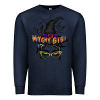 Navy witchy gigi Premium Sweatshirt - RacoonDesign