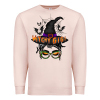 Pale Pink witchy gigi Premium Sweatshirt - RacoonDesign