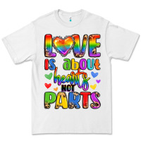Love Is About Hearts Not Parts Premium Tee | Teevron