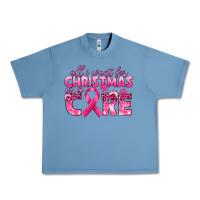 Pebble Blue all i want for christmas is a cure breast cancer Urban Heavy Tee - texasbilliewilder