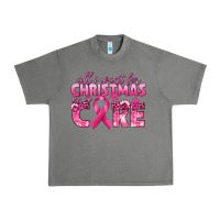 Tornado all i want for christmas is a cure breast cancer Urban Heavy Tee - texasbilliewilder
