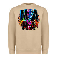Mama Lightning Bolts Mother's Day Heavyweight Sweatshirt | Teevron