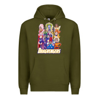 Army Green rupaul's dragvengers all winners Premium Hoodie - tuanDangUi