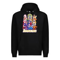 Black rupaul's dragvengers all winners Premium Hoodie - tuanDangUi