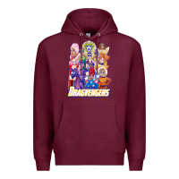 Burgundy rupaul's dragvengers all winners Premium Hoodie - tuanDangUi