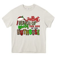 Cream jolliest bunch of assholes this side of the nuthou Heavy Core Tee - MaliasSmallBusiness
