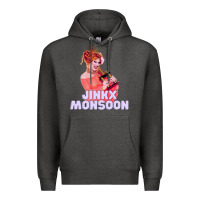 Charcoal Heather jinkx monsoon 27 Premium Hoodie - tuanDangUi