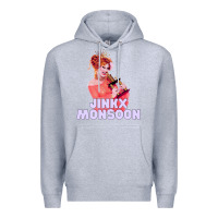 Heather Grey jinkx monsoon 27 Premium Hoodie - tuanDangUi