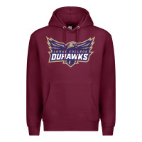 Burgundy loras college duhawks Premium Hoodie - tuanDangUi