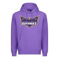 Purple loras college duhawks Premium Hoodie - tuanDangUi