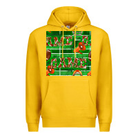 Lemon american football megaphone and game seamless pattern Premium Hoodie - BundleAndBundleShop