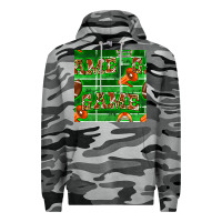 Slate Camo american football megaphone and game seamless pattern Premium Hoodie - BundleAndBundleShop