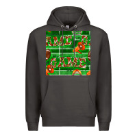 Smoke american football megaphone and game seamless pattern Premium Hoodie - BundleAndBundleShop