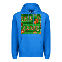 True Royal american football megaphone and game seamless pattern Premium Hoodie - BundleAndBundleShop