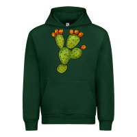 Foreset Green cactus Urban Hoodie - BarkalooDesign