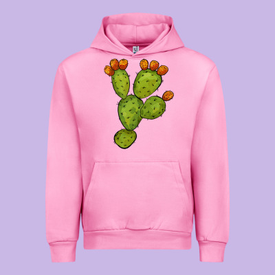 Cactus Urban Hoodie Designed By Barkaloodesign