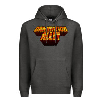 Charcoal Heather damnation alley Premium Hoodie - tuanDangUi