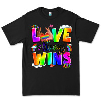 Black love always wins Premium Tee - LillyAllenDesigns