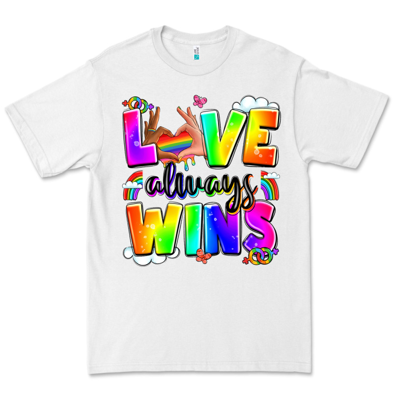 Love Always Wins Premium Tee by LillyAllenDesigns | Teevron