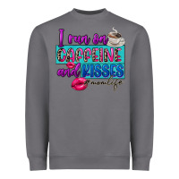 Storm I run on caffeine and kisses Heavyweight Sweatshirt - FaDigitalArtStudio
