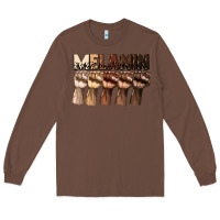 Chestnut melanin juneteenth Long Sleeve Tee - CowGirlArtShop