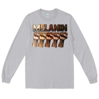 Moon Dust melanin juneteenth Long Sleeve Tee - CowGirlArtShop