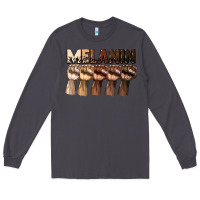 Smoke melanin juneteenth Long Sleeve Tee - CowGirlArtShop