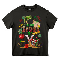 Asphalt im teacher elf Heavy Core Tee - MaliasSmallBusiness