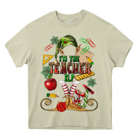 Mossy im teacher elf Heavy Core Tee - MaliasSmallBusiness