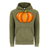 Vintage Olive pumpkin Vintage Hoodie - texasbilliewilder