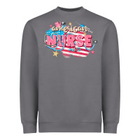 Storm American Nurse Heavyweight Sweatshirt - FaDigitalArtStudio