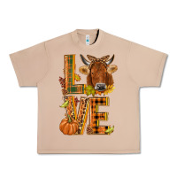 Burro Love fall cow Urban Heavy Tee - NancyCooperArtShop