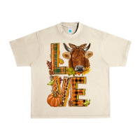 Sandshell Love fall cow Urban Heavy Tee - NancyCooperArtShop