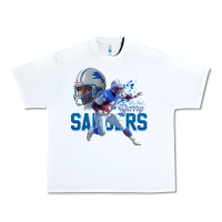White barry sanders gift Urban Heavy Tee - tuanDangUi