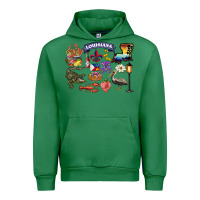 Emerald preview louisiana state Urban Hoodie - BarkalooDesign