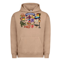 Pigment Burro preview louisiana state Urban Hoodie - BarkalooDesign